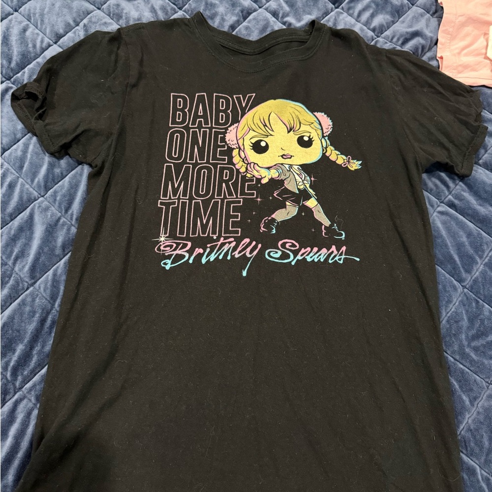 Britney Spears Black Funko RARE T-Shirt